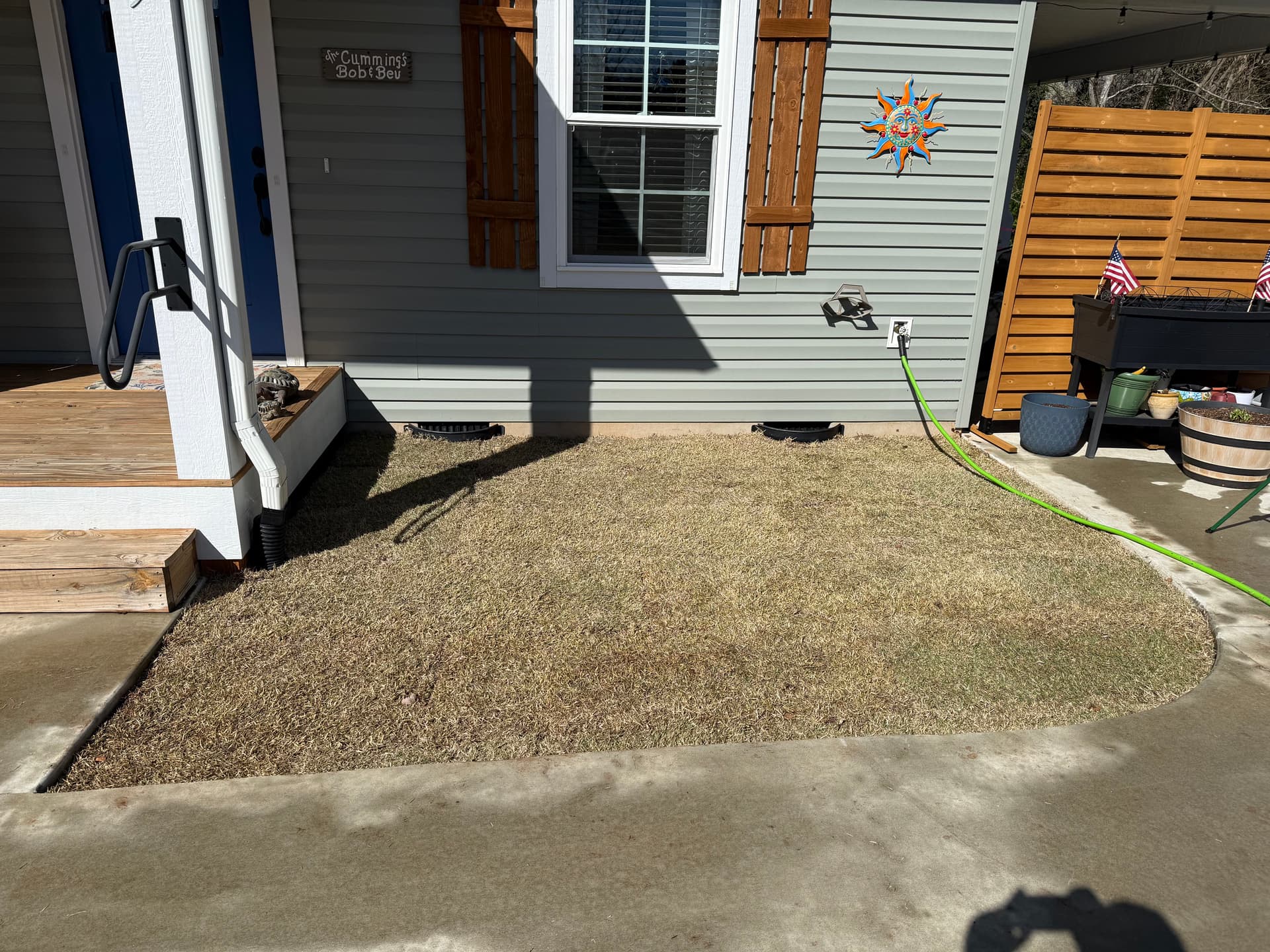 Gallery photos for Lawn Transformation with Zoysia Sod: Image #4