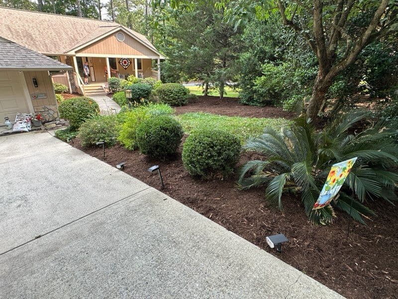 Gallery photos for Landscape Paradise with Fresh Mulch and Greens: Image #3