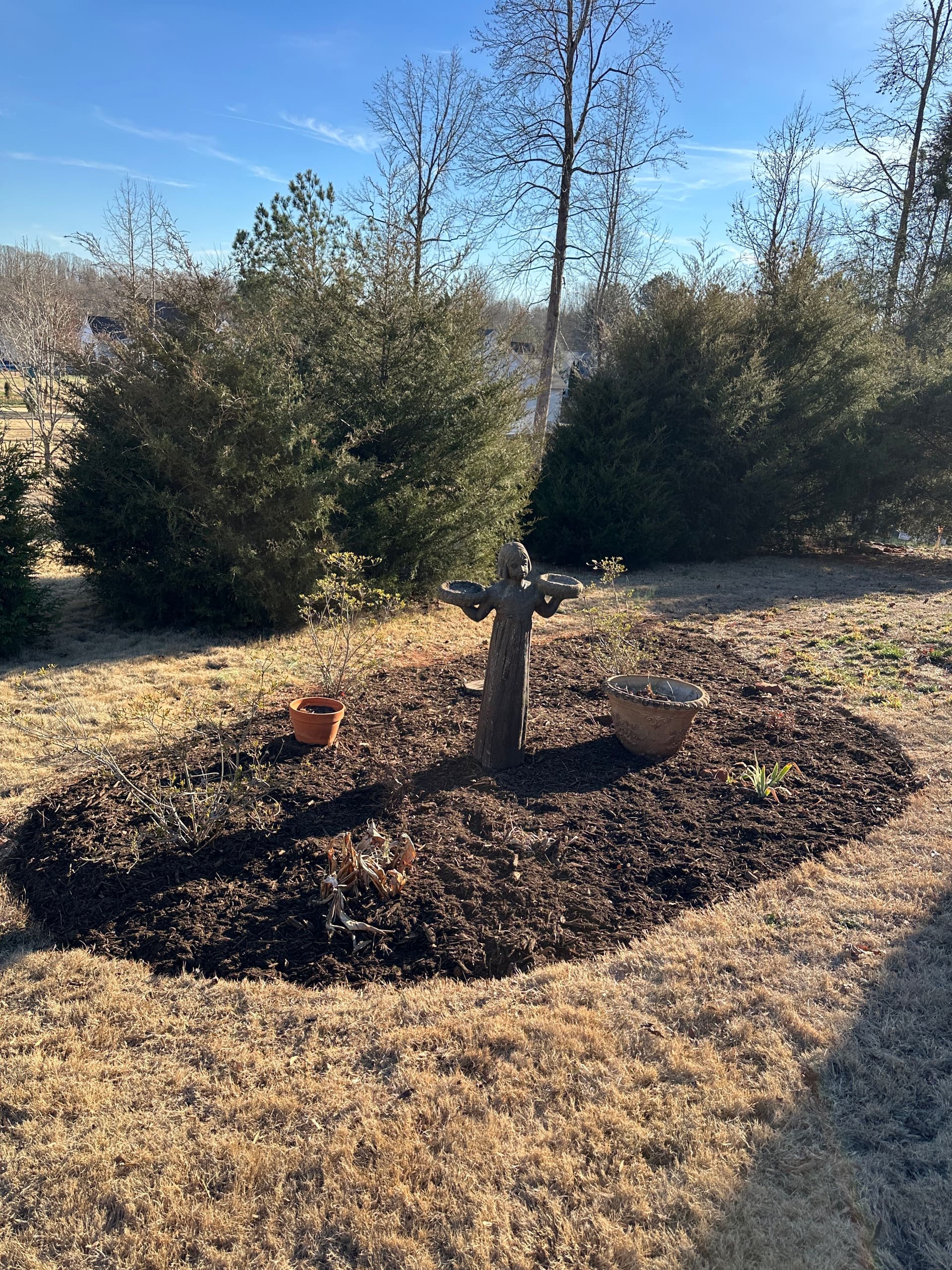 Gallery photos for Fresh Mulch Installation and Garden Bed Renewal: Image #7